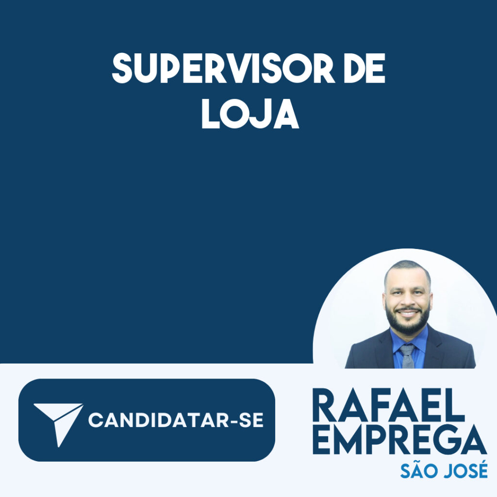 Supervisor De Loja-Jambeiro - Sp 1