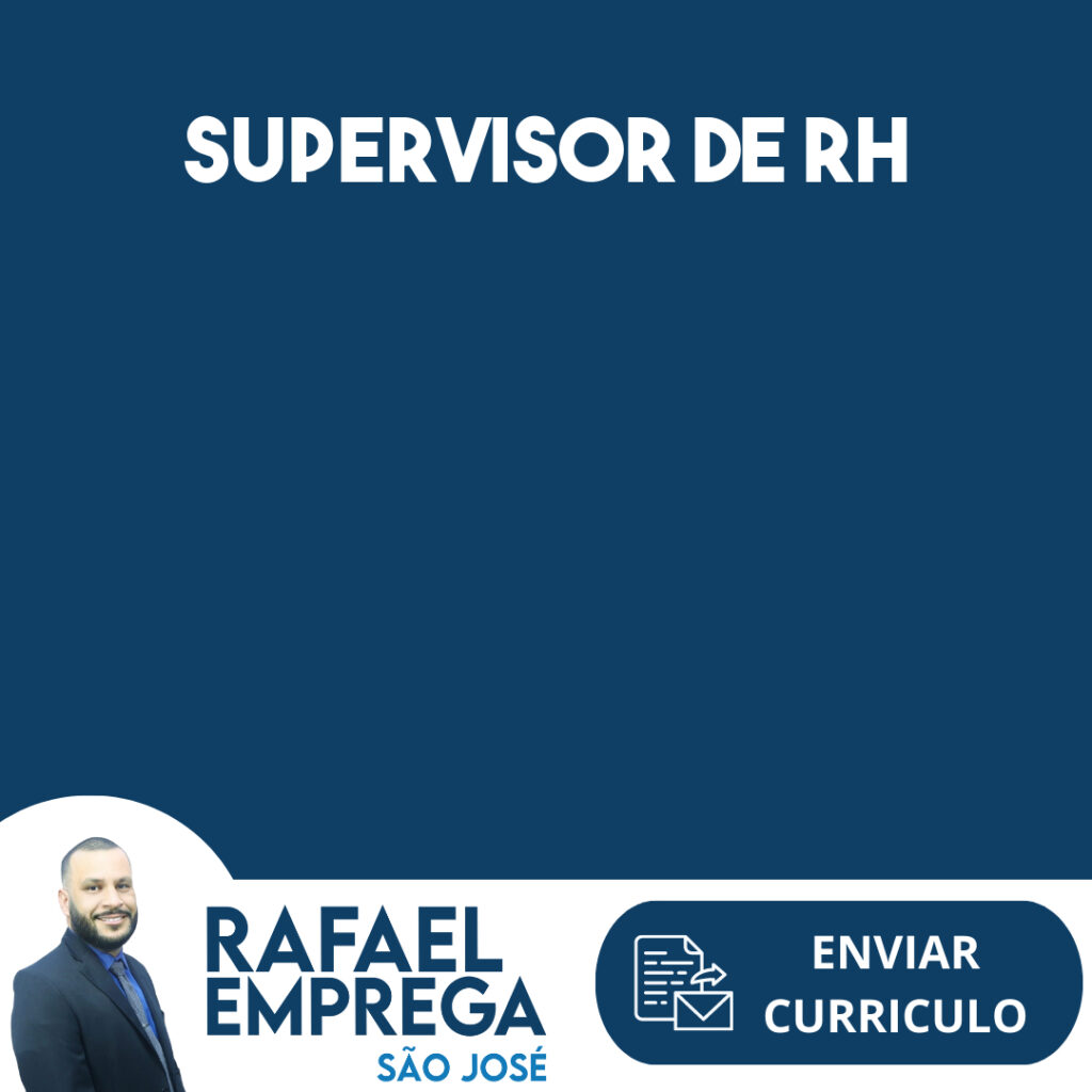 Supervisor De Rh -Jacarei - Sp 1