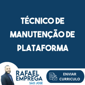 Técnico De Manutenção De Plataforma Elevatória-São José Dos Campos - Sp 13