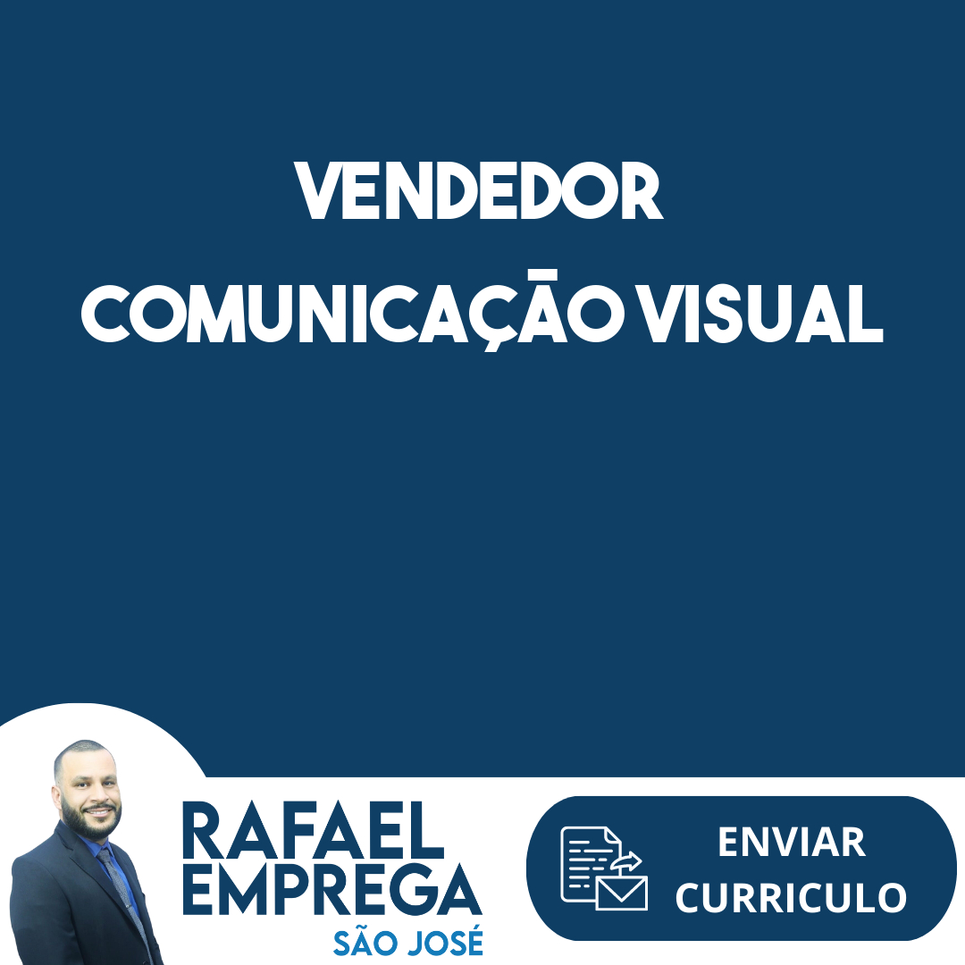 Vendedor Comunicação Visual-São José Dos Campos - Sp 181