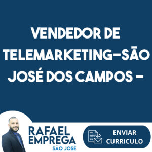 Vendedor De Telemarketing-São José Dos Campos - Sp 1