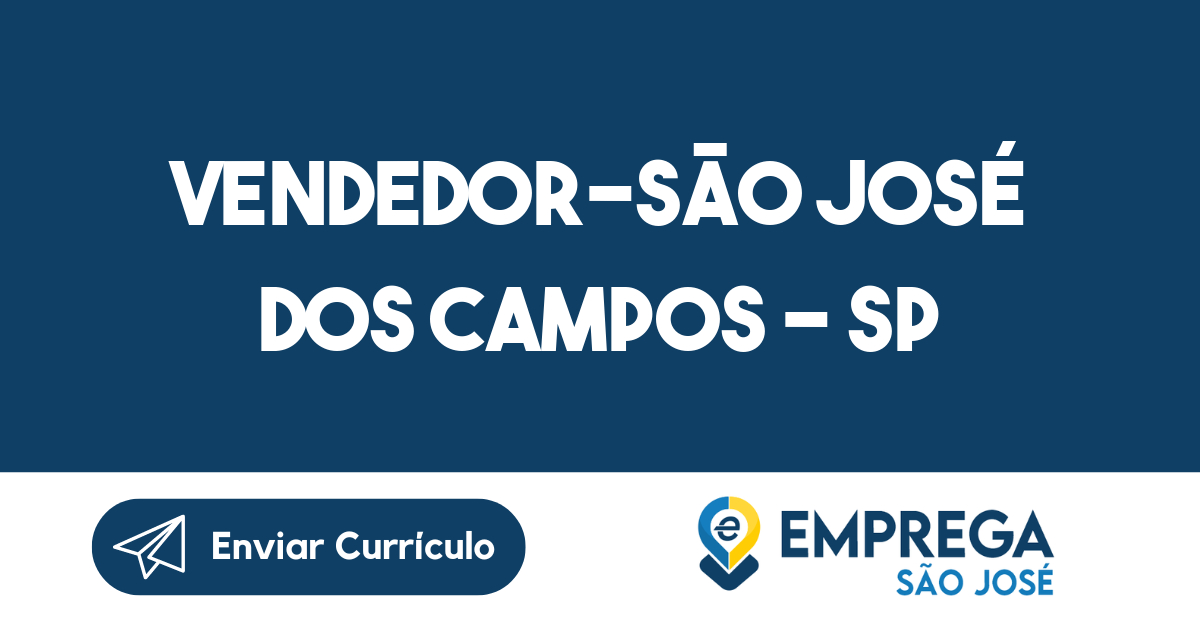 Vendedor-São José Dos Campos - Sp 189