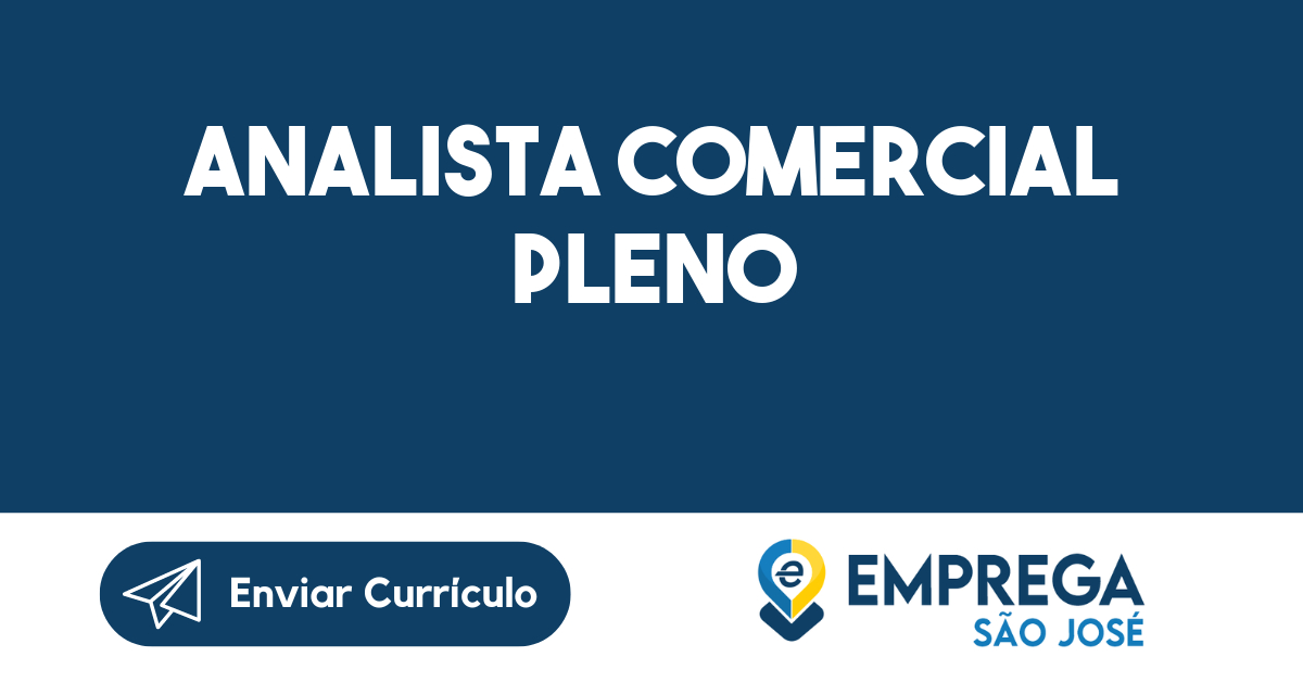 Analista Comercial Pleno-São José dos Campos - SP 5