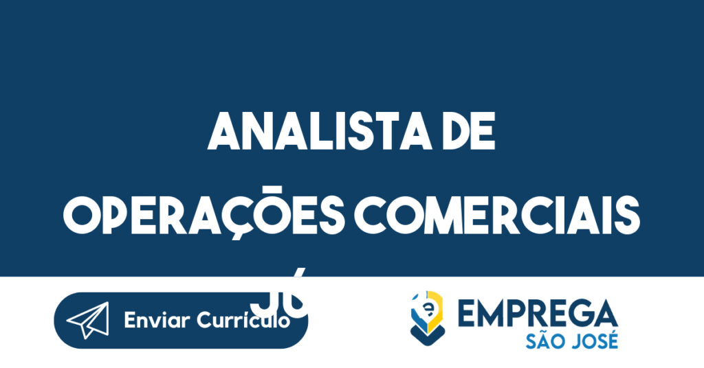 Analista De Operações Comerciais Júnior | Quero Bolsa-São José Dos Campos - Sp 1 Analista De Operações Comerciais Júnior | Quero Bolsa-São José Dos Campos - Sp 1