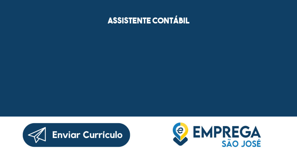 Assistente Contábil-São José Dos Campos - Sp 1