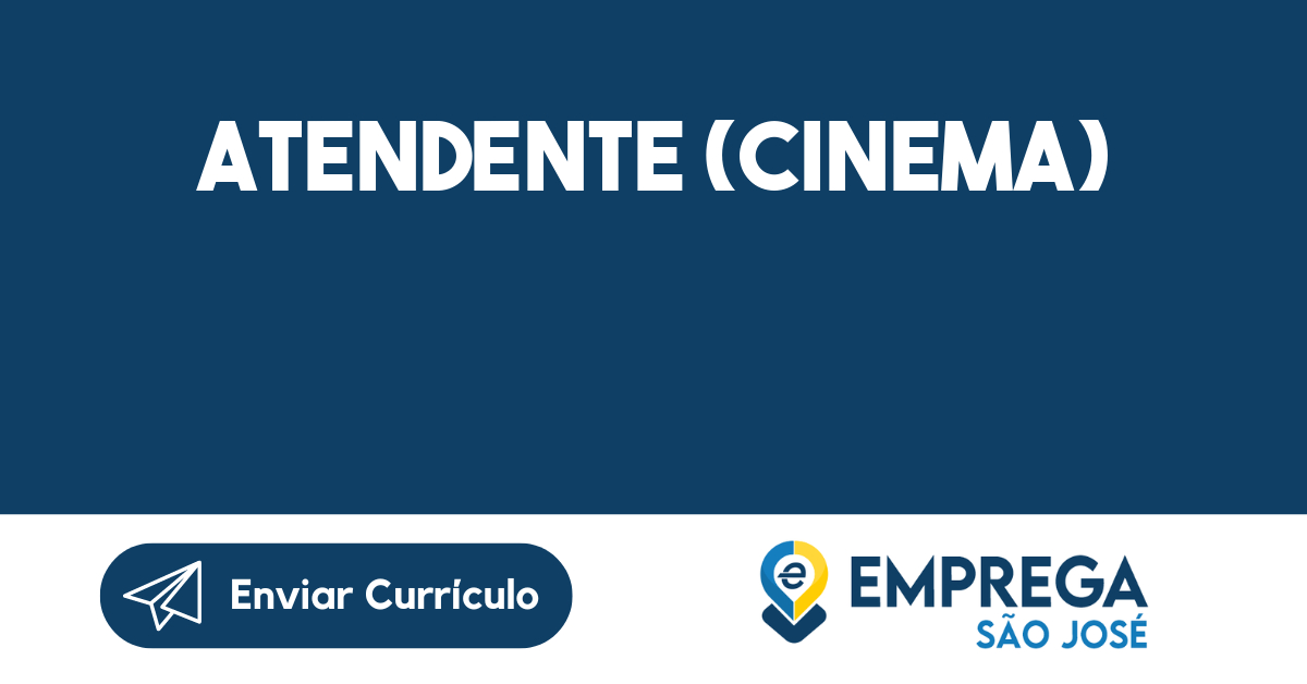 ATENDENTE (CINEMA)-São José dos Campos - SP 181