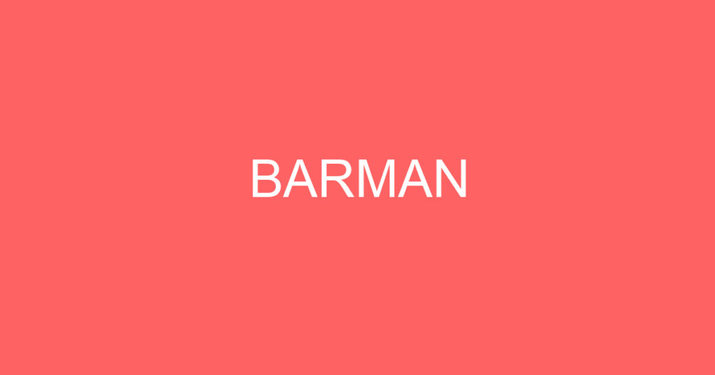BARMAN 1