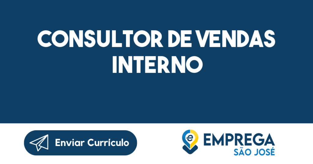 Consultor de vendas Interno-São José dos Campos - SP 1