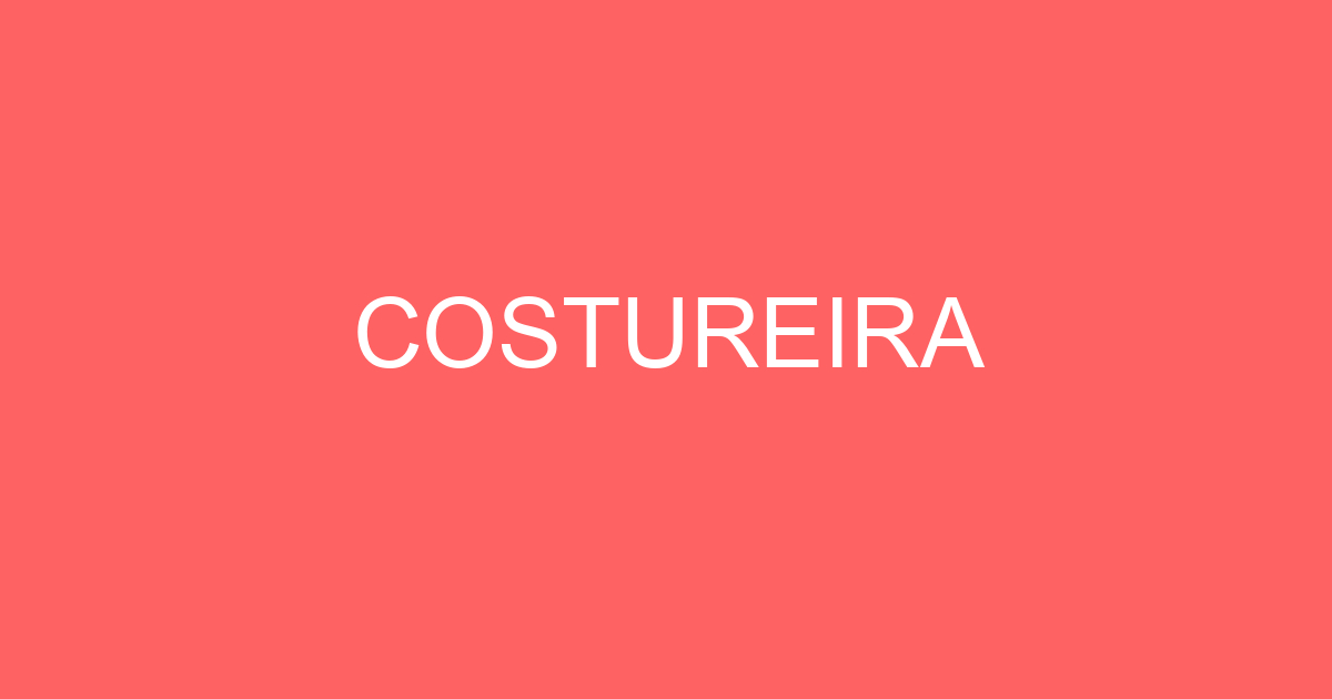COSTUREIRA 7