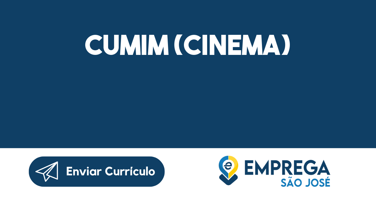 CUMIM (CINEMA)-São José dos Campos - SP 37