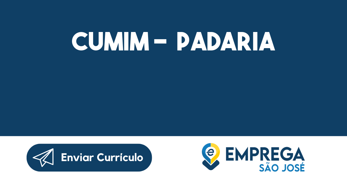 CUMIM - PADARIA -São José dos Campos - SP 35