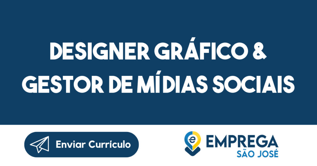 DESIGNER GRÁFICO & GESTOR DE MÍDIAS SOCIAIS - INDÚSTRIA DE AUTOMAÇÃO RESIDENCIAL E CORPORATIVA-São José dos Campos - SP 1