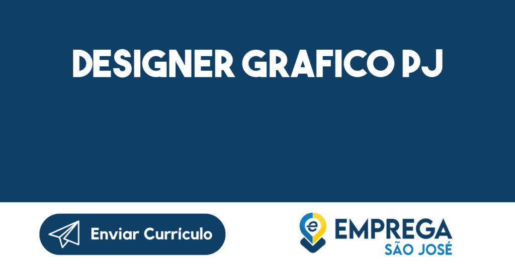 DESIGNER GRAFICO PJ-São José dos Campos - SP 1