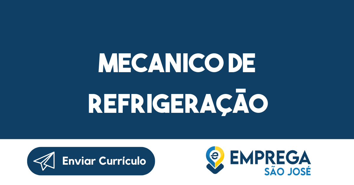 Mecanico de Refrigeração-São José dos Campos - SP 71