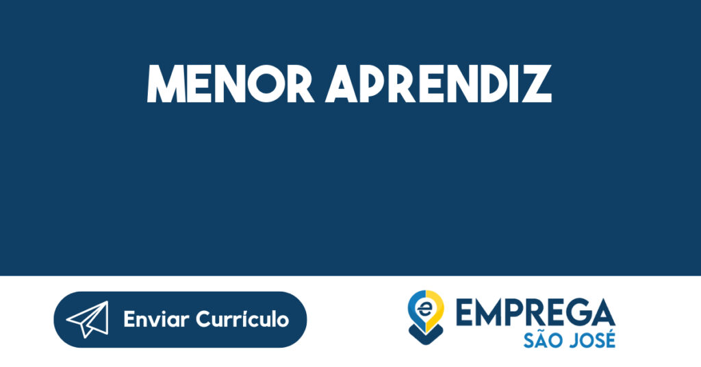 Menor Aprendiz-São José Dos Campos - Sp 1