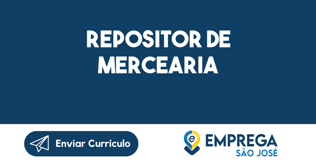Repositor de Mercearia-São José dos Campos - SP 47