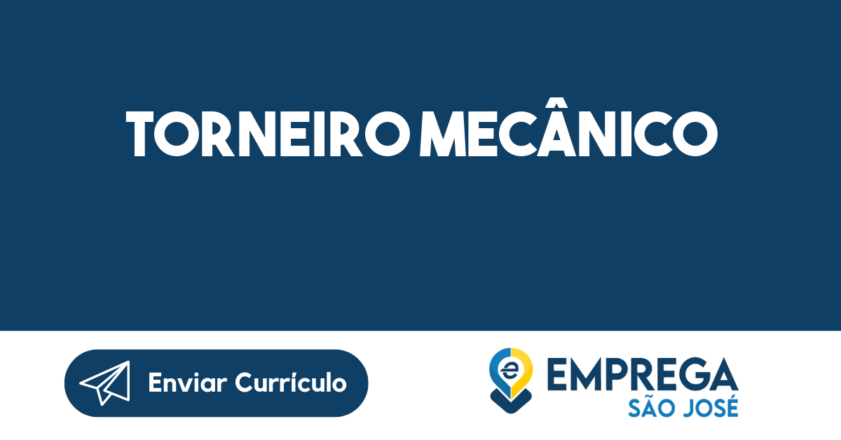 Torneiro Mecânico-São José dos Campos - SP 21