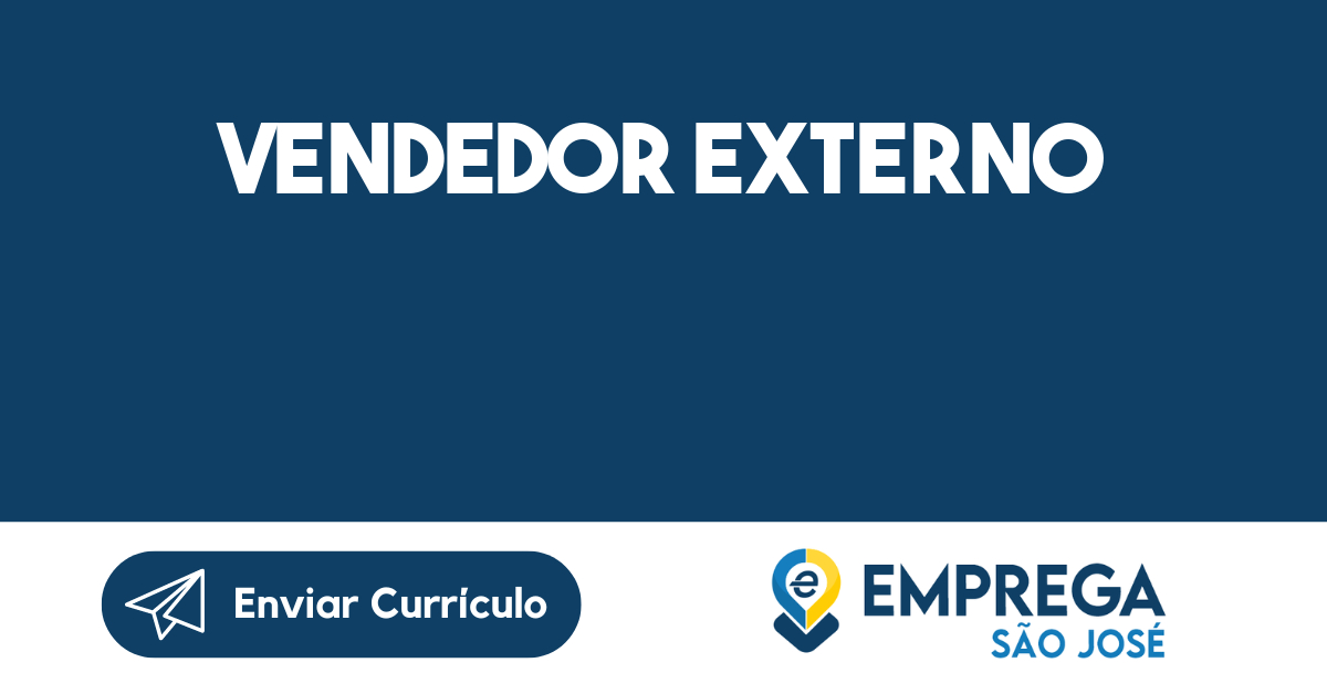 VENDEDOR EXTERNO-São José dos Campos - SP 107