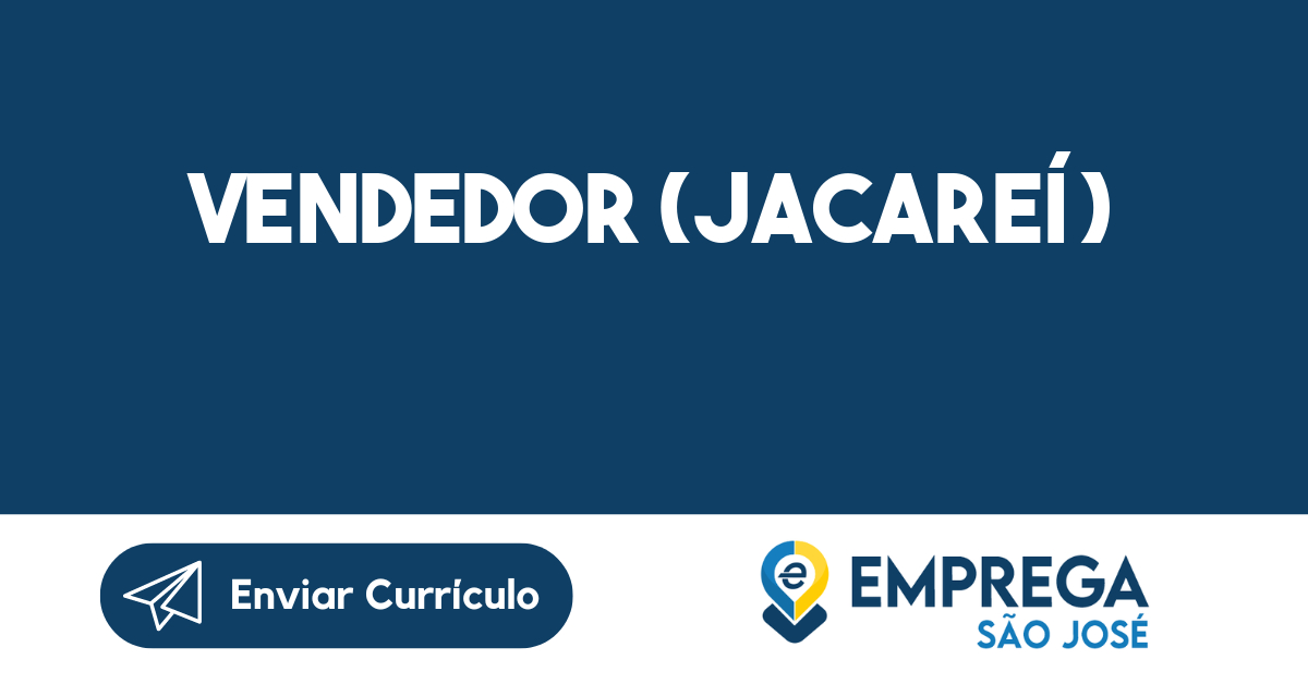Vendedor (Jacareí)-Jacarei - SP 25