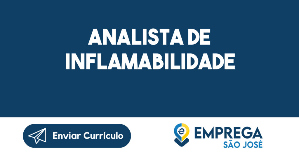 analista de inflamabilidade-Jacarei - SP 1 analista de inflamabilidade-Jacarei - SP 1
