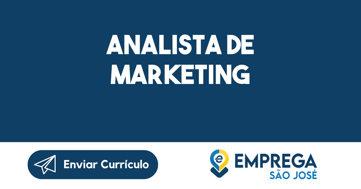 Analista de Marketing-São José dos Campos - SP 25