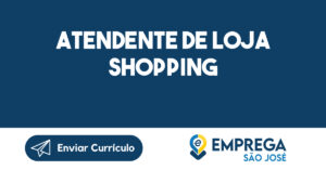 Atendente de Loja Shopping-São José dos Campos - SP 8