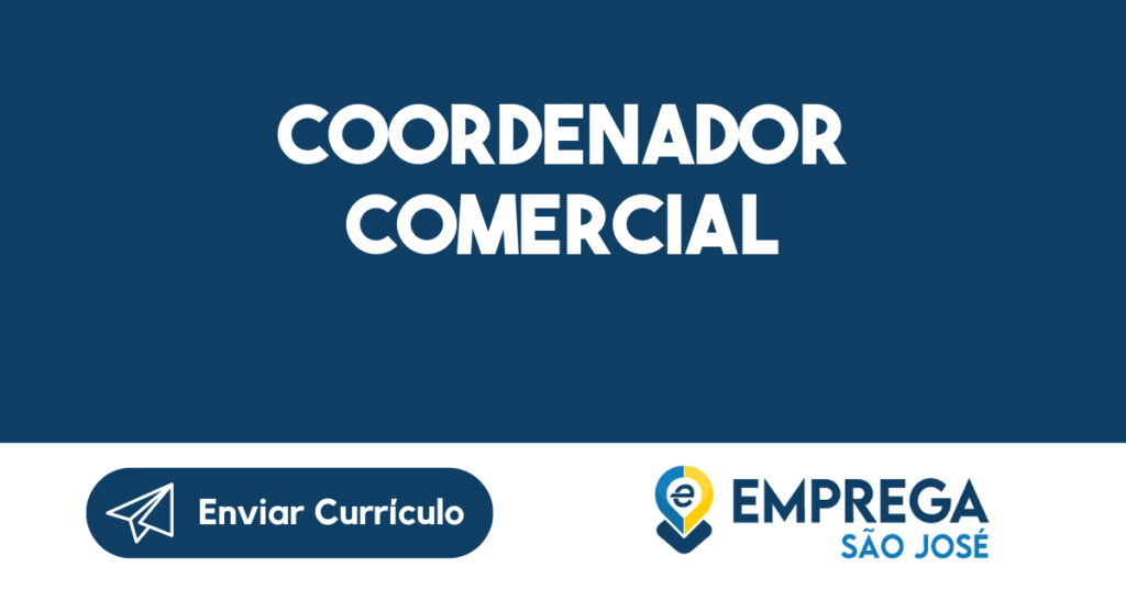 Coordenador Comercial-São José dos Campos - SP 1