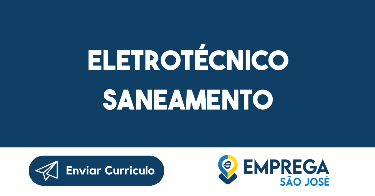 Eletrotécnico Saneamento-Caraguatatuba - SP 105
