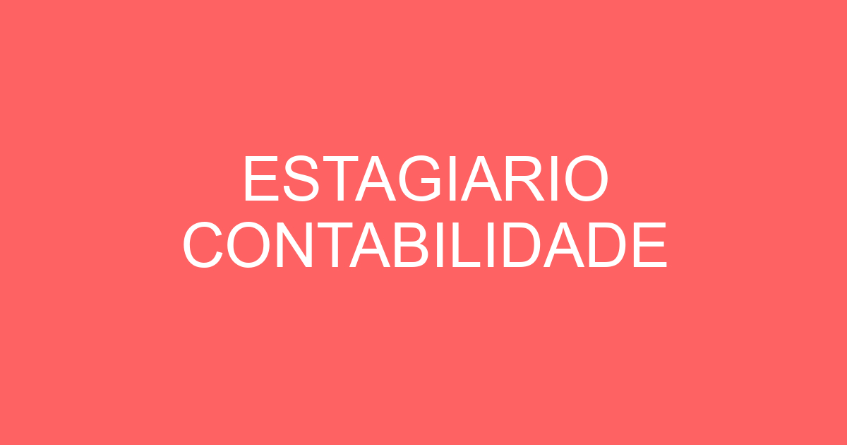 ESTAGIARIO CONTABILIDADE 57
