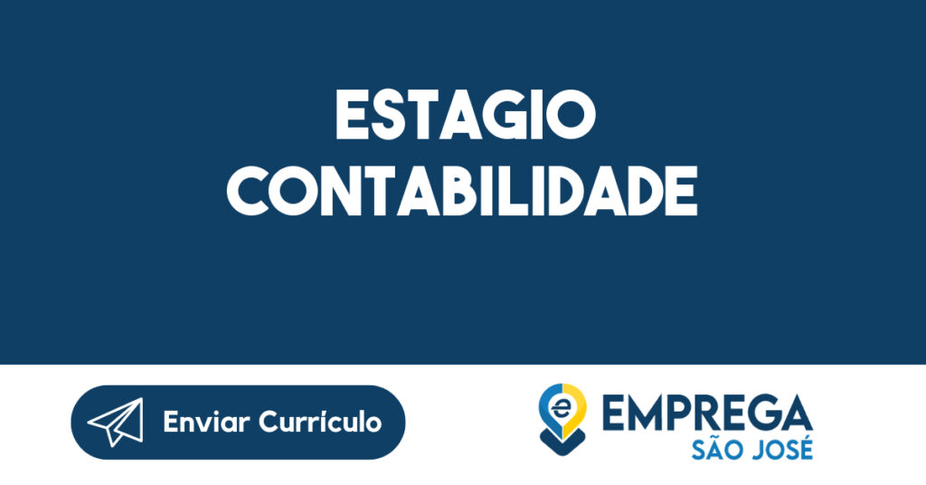Estagio Contabilidade-São José dos Campos - SP 1