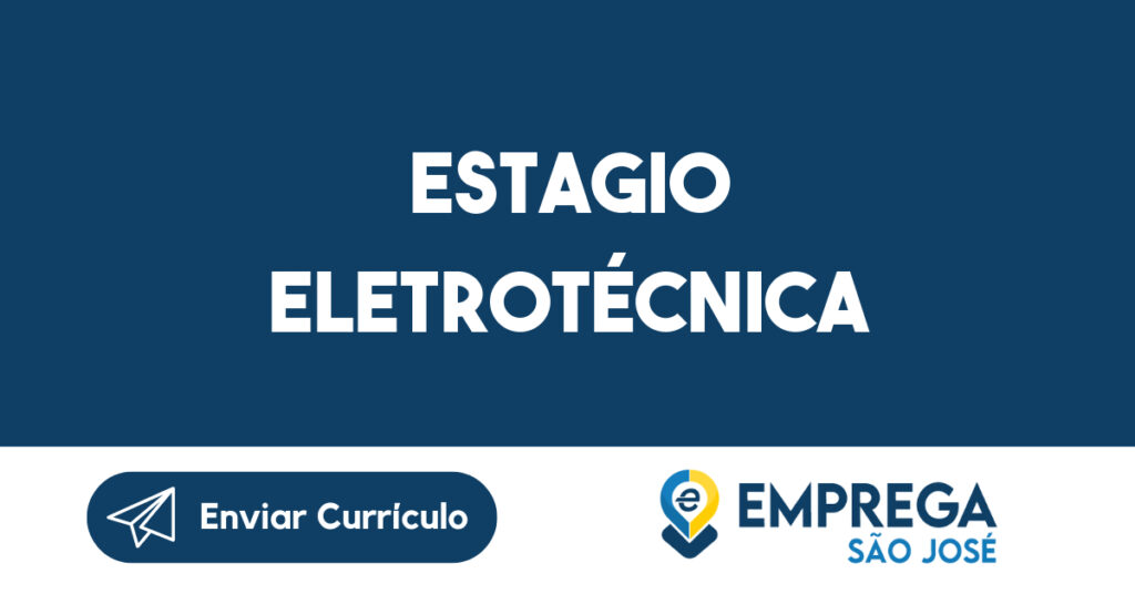 Estagio eletrotécnica-Jacarei - SP 1