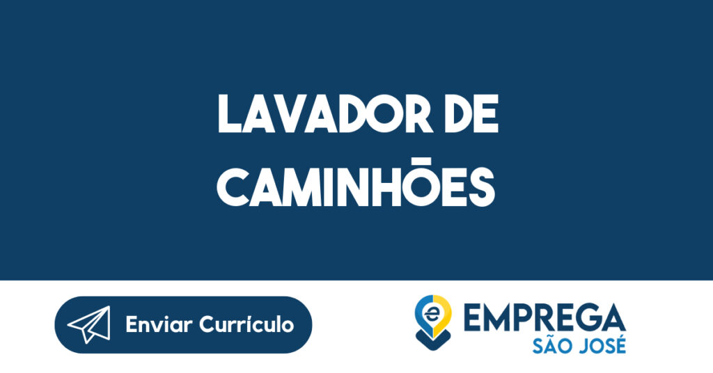 Lavador de Caminhões-Jacarei - SP 1