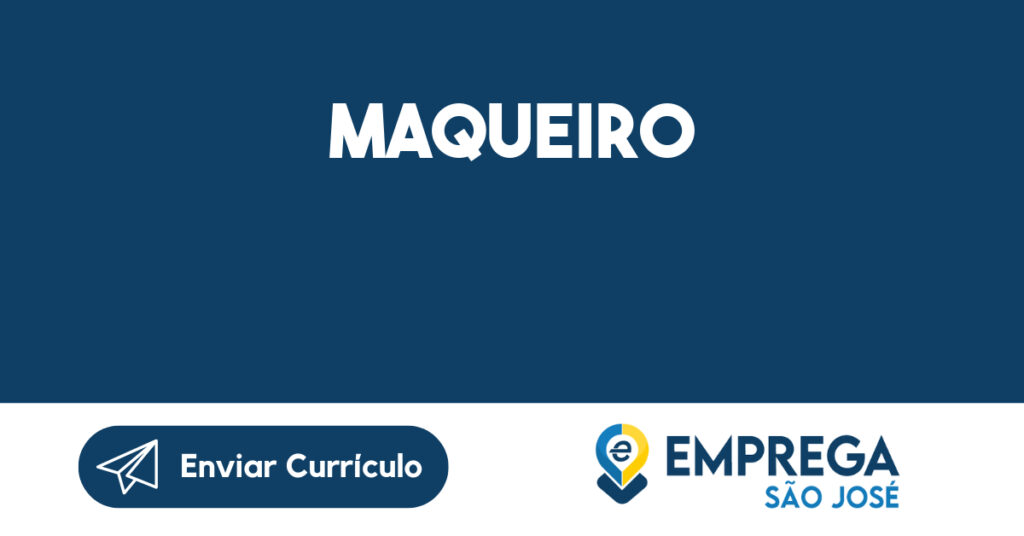 MAQUEIRO-Jacarei - SP 1
