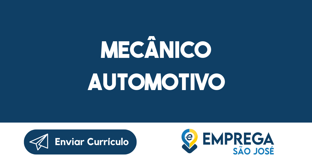 Mecânico Automotivo-São José dos Campos - SP 37