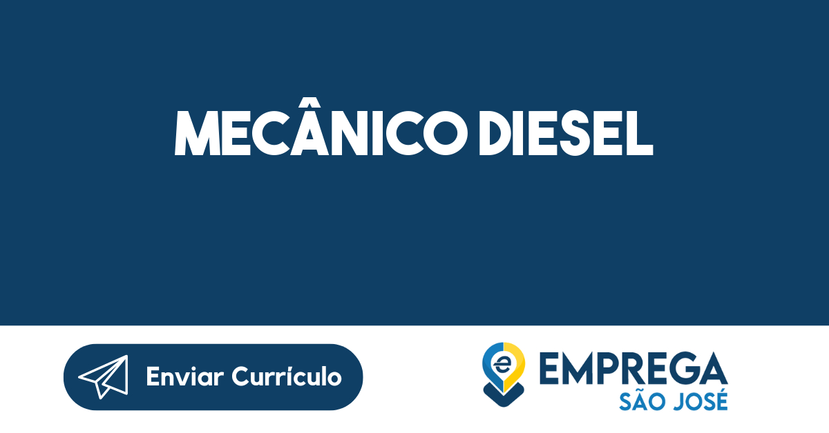 Mecânico Diesel-São José dos Campos - SP 25