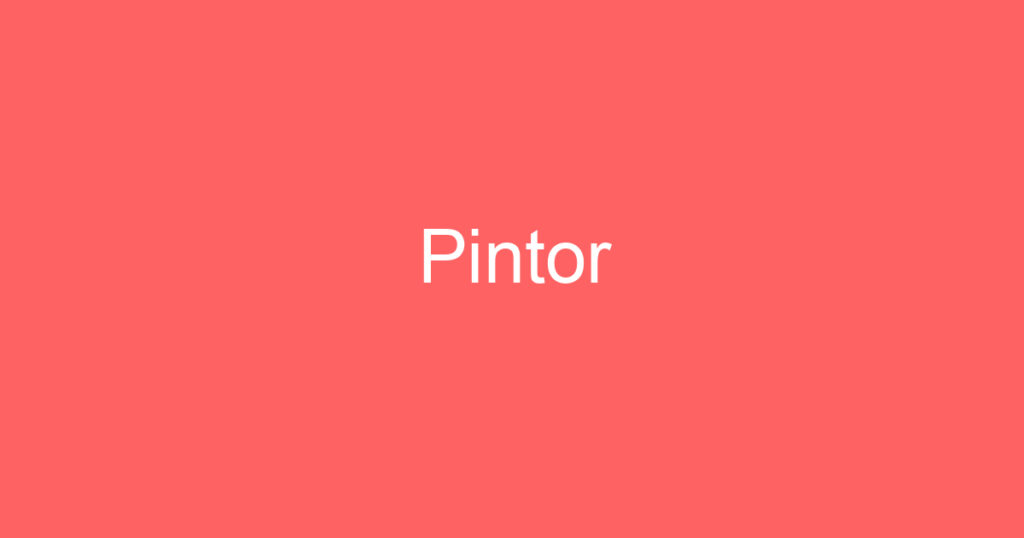 Pintor 1 Pintor 1