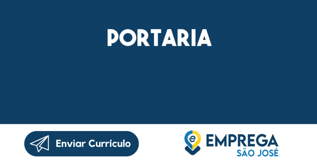 PORTARIA-São José dos Campos - SP 1 PORTARIA-São José dos Campos - SP 1