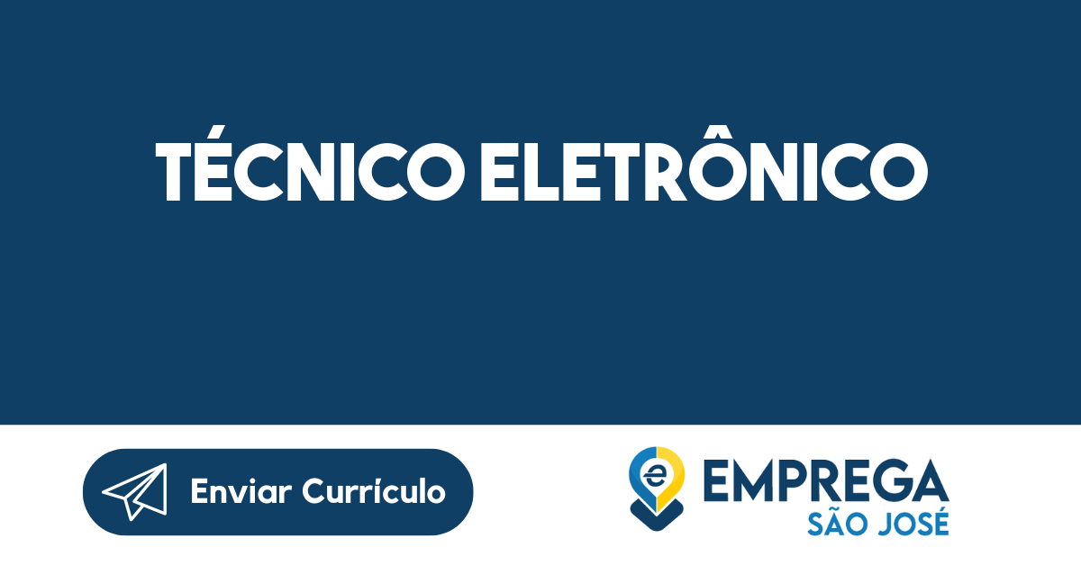 Técnico Eletrônico-São José dos Campos - SP 25