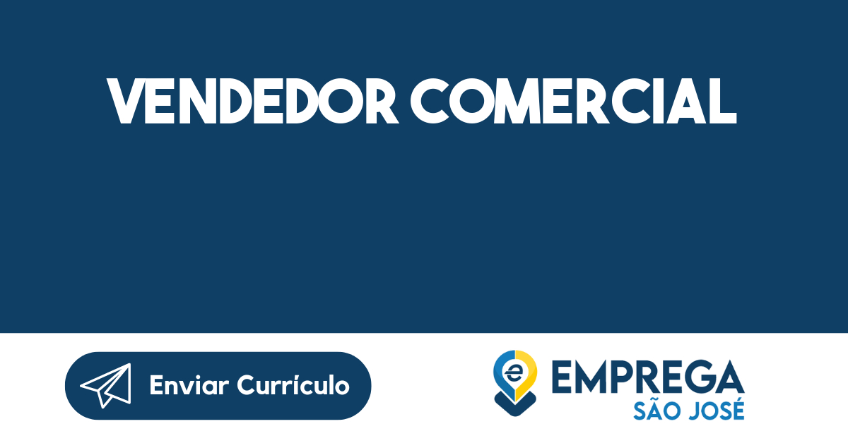 VENDEDOR COMERCIAL-São José dos Campos - SP 135
