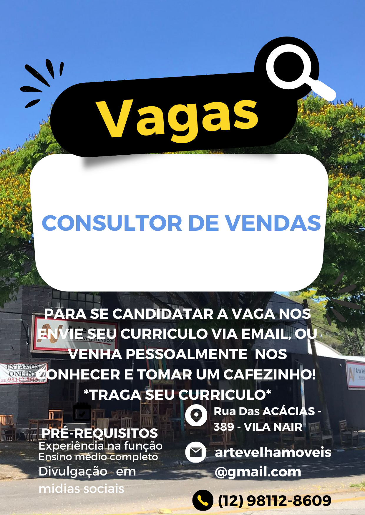 Logo ARTE VELHA MÓVEIS RUSTICOS