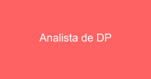 Analista de DP 15
