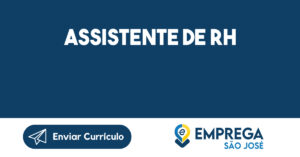 Assistente de RH-São José dos Campos - SP 11
