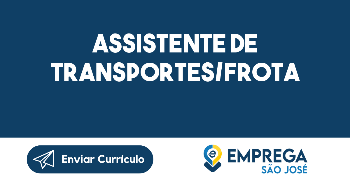 Assistente de Transportes/Frota-São José dos Campos - SP 1
