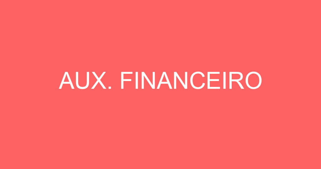 AUX. FINANCEIRO 1