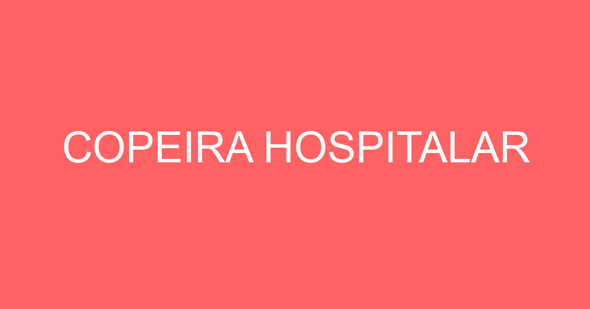 COPEIRA HOSPITALAR 17