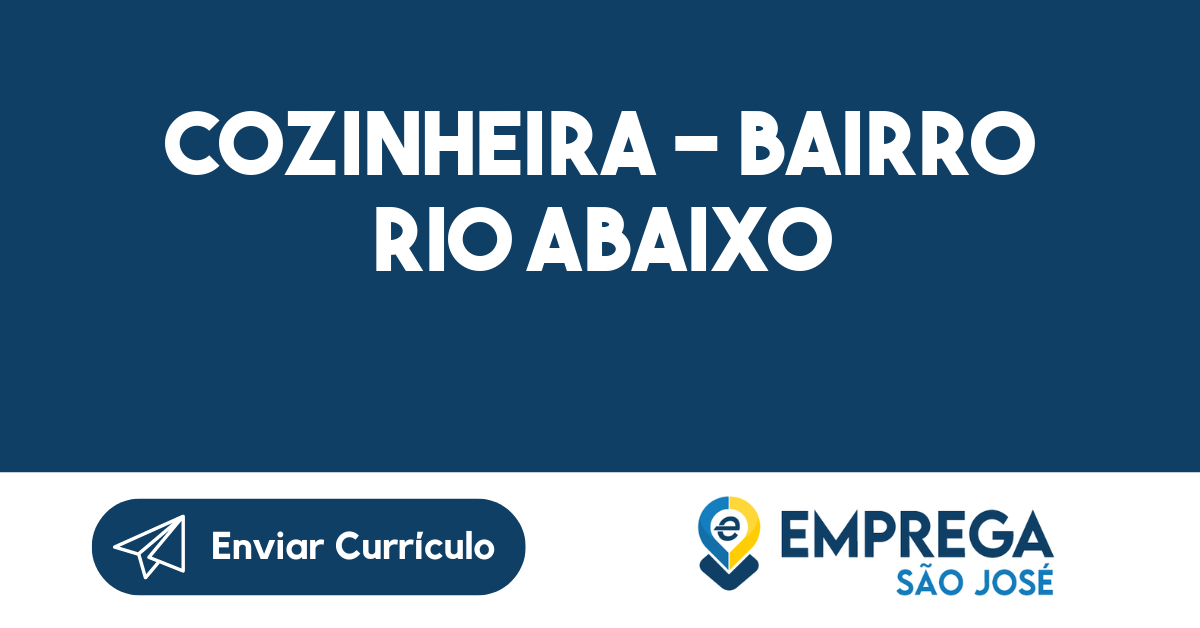 COZINHEIRA – BAIRRO RIO ABAIXO-Jacarei - SP 9