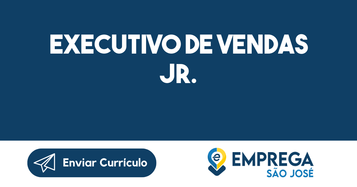 Executivo de Vendas Jr.-São José dos Campos - SP 1