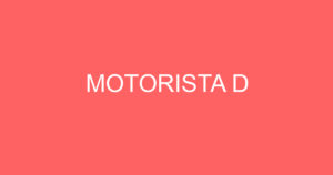 MOTORISTA D 5