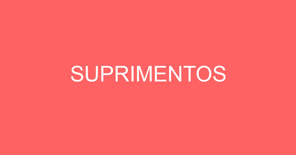 SUPRIMENTOS 1