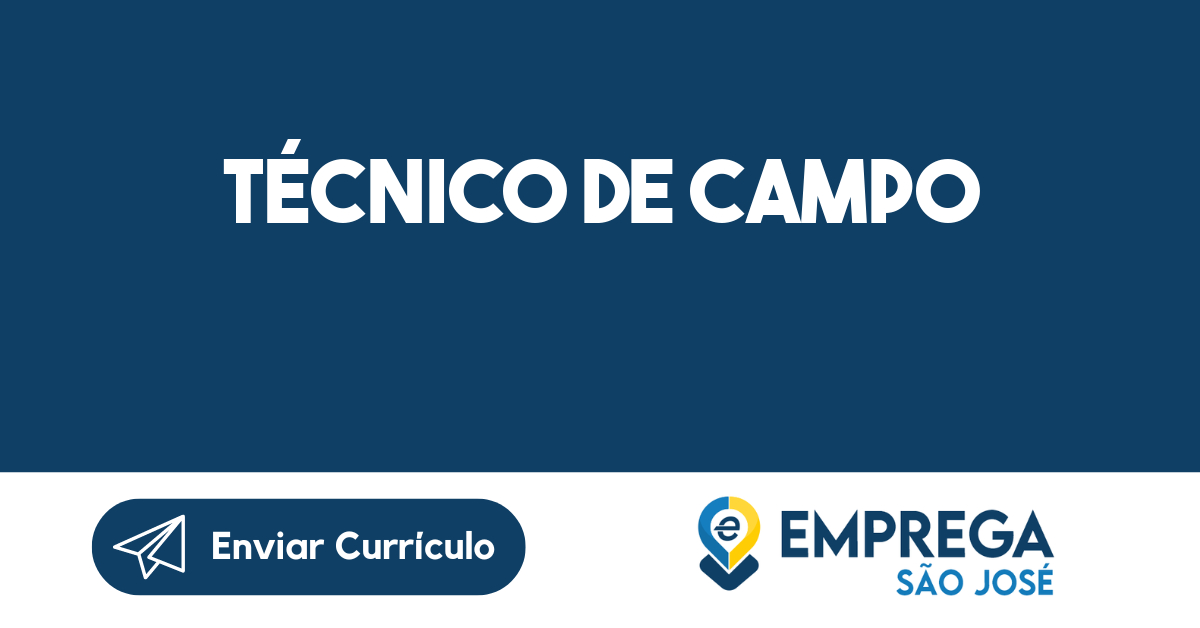 Técnico de Campo-São José dos Campos - SP 31